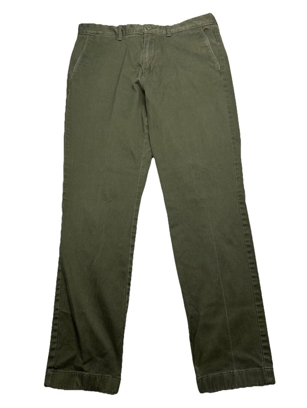 J Crew 770 Pants 32x32 Military Green Stretch